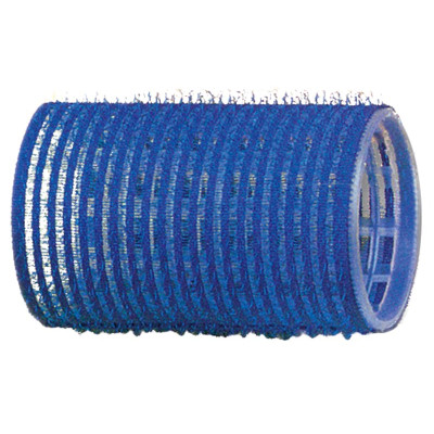 Бигуди-липучки DEWAL PRO,синие d 40 мм 12 шт/уп R-VTR3