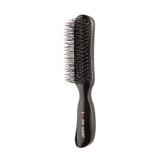 Щетка I LOVE MY HAIR "Therapy Brush" 18280-01 для укладки и придания объема черная глянцевая M