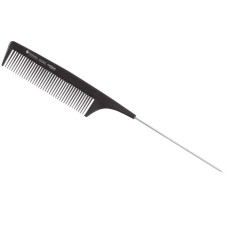 Расческа Hairway 05085 Carbon Advanced с  металлическим хвостом 220мм
