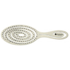 Щетка Hairway 08095-20 ECO Wheat массажная 8рядов 20см овальная бежевая Щетка Hairway 08095-20 ECO Wheat массажная 8рядов 20см овальная бежевая