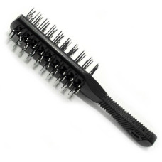 Щетка Hairway 08001 Vent Black туннельная двухсторонняя 2*7 рядов