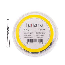 Шпильки harizma h10543-15B волна 60мм волна 250грамм черный