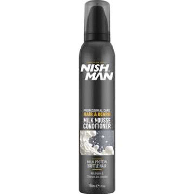 Мусс-кондиционер NISHMAN HAIR&BEARD MILK MOUSSE CONDITIONER 200ML