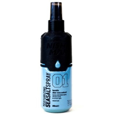 Солевой спрей для укладки волос NISHMAN SEASALT SPRAY 01