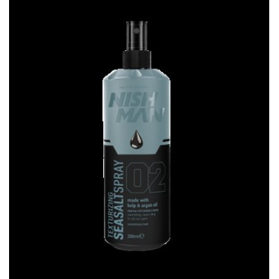 Солевой спрей для укладки волос NISHMAN SEASALT SPRAY 02