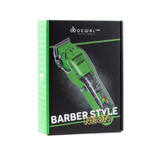 Машинка Dewal Barber Style Neon 03-081 для стрижки волос беспроводная