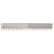 Расческа Y.S.Park YS-G20-05 прямая комбинированная белая Расческа Y.S.Park YS-G20-05 прямая комбинированная белая