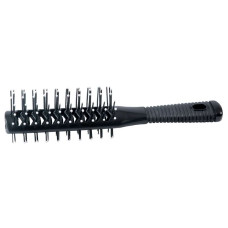 Щетка для волос Hairway Vent 8001 туннельная двусторонняя черная