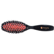 Щетка для волос Hairway Сherry 08062 7-рядная с натуральной щетиной