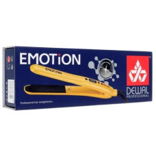 Щипцы для выпрямления волос Dewal EMOTION 39 Вт 25*90 желтые 03-401