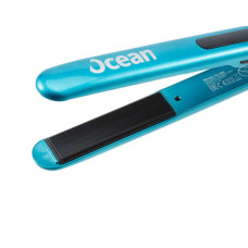 Щипцы для выпрямления волос Dewal Ocean 35 Вт 25*90 голубые 03-400